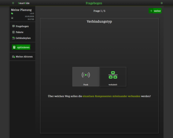EBuilder - Fragebogen